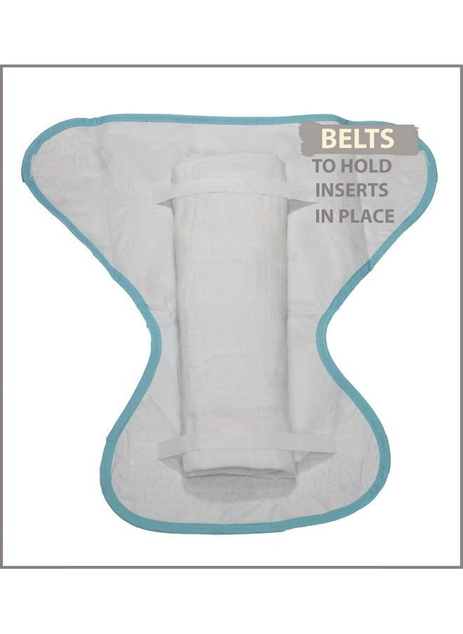 Lollipop lane - Waterproof Nappies;Diaper Covers With Belt For Insertpack Of 3 (Newborn) - Image 1