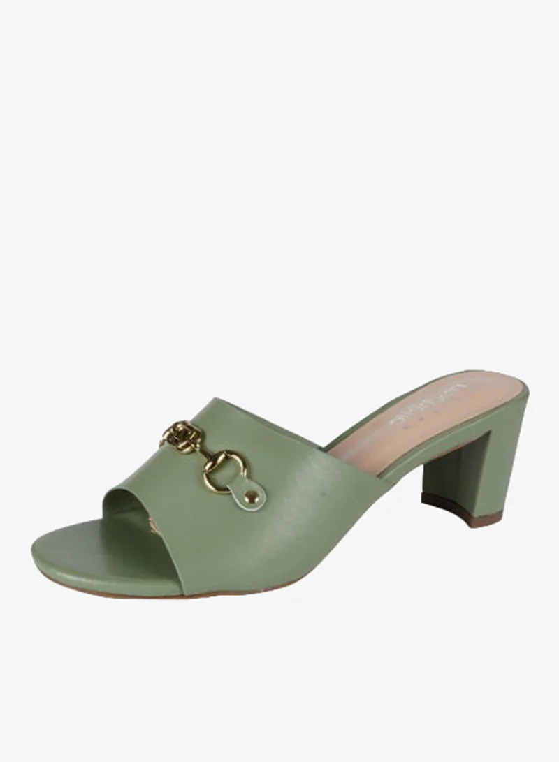 Michelle Morgan Green Michelle Morgan Ladies Mid Heel 213RC193 Green for Women | Best Price UAE