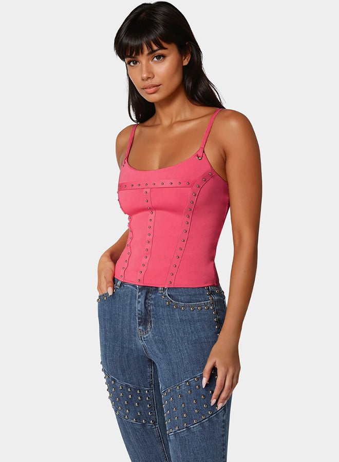 bebe Studded Corset - Image 3