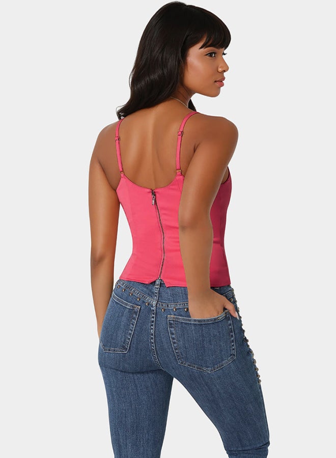 bebe Studded Corset - Image 4