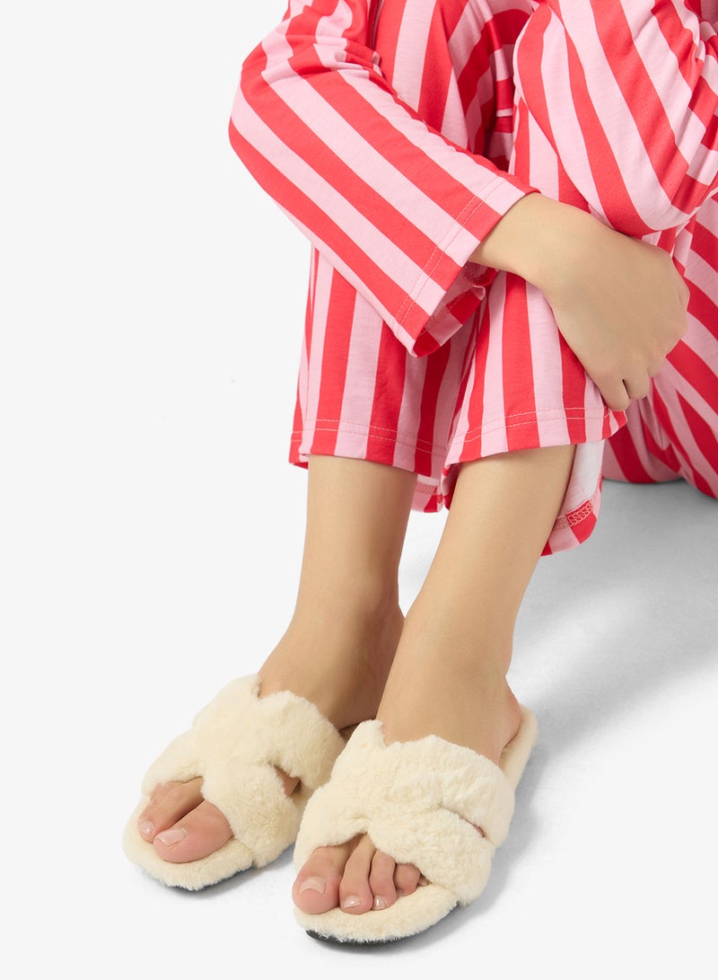 Ginger Cozy Fur Bedroom Slippers - Image 5