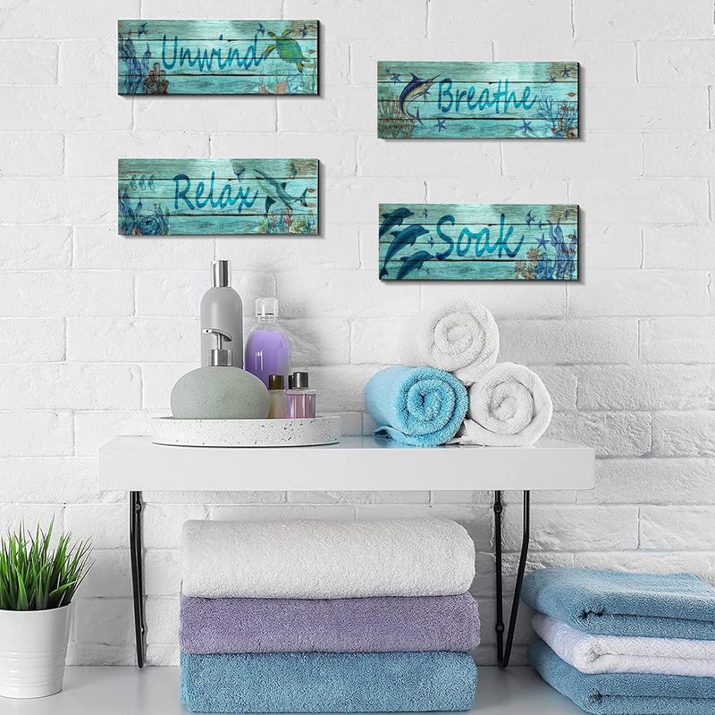 Walarky Underwater World Wooden Sign Set - Image 2