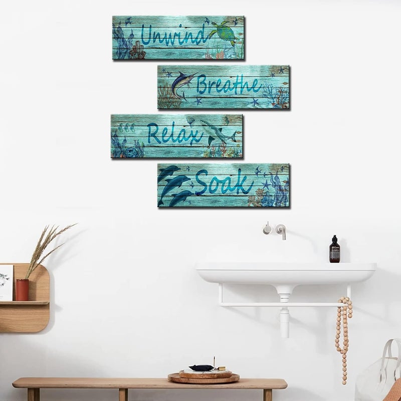 Walarky Underwater World Wooden Sign Set - Image 3