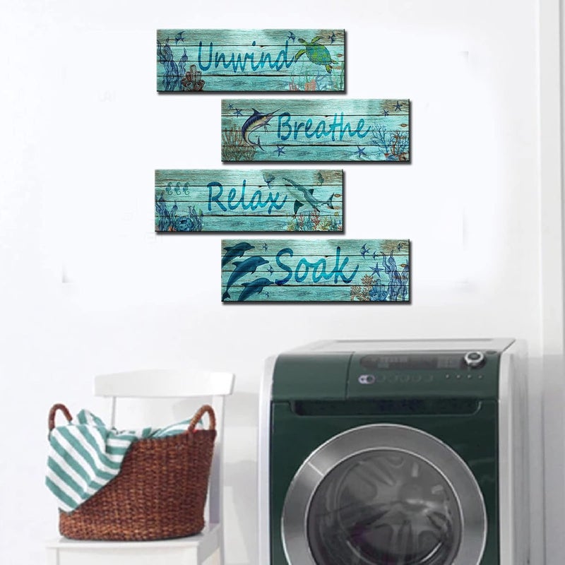 Walarky Underwater World Wooden Sign Set - Image 4