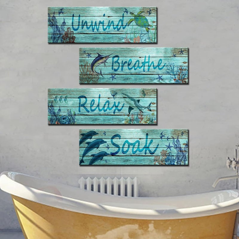 Walarky Underwater World Wooden Sign Set - Image 5