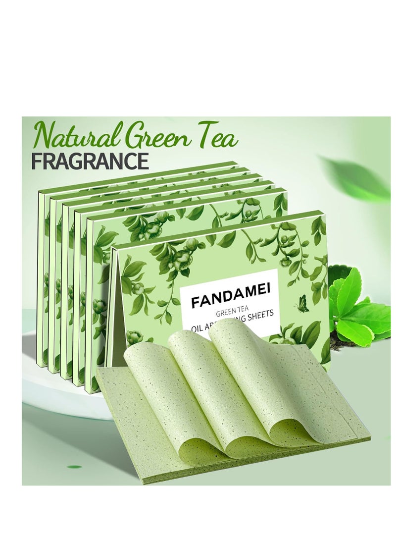 FANDAMEI FANDAMEI Oil Blotting Sheets For Face, 600 Sheets Oil Blotting Papers For Face, Blotting Paper for Oily Skin, Oil Control Film, Oil Absorbing Sheets For Face, Oil Absorbing Tissues  - Image 5