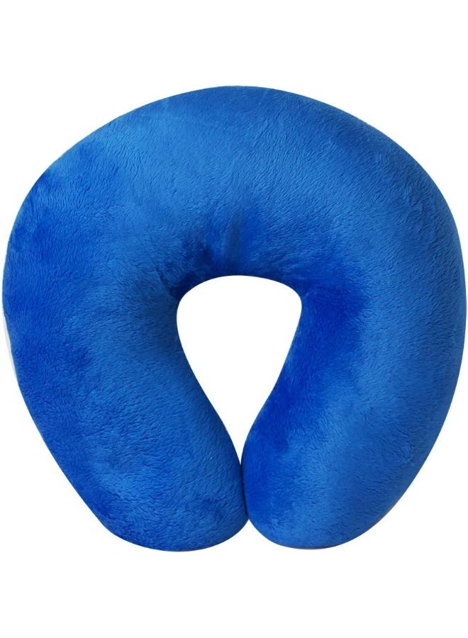 Cloudz Kids Dual Comfort Microbead Airplane Travel Neck Pillow Super Soft Cozy Plush on One Side Cool Relaxing Spandex on The Other Keep Your Kids Comfy and Supported at Home or On The Go  Pink - Image 3
