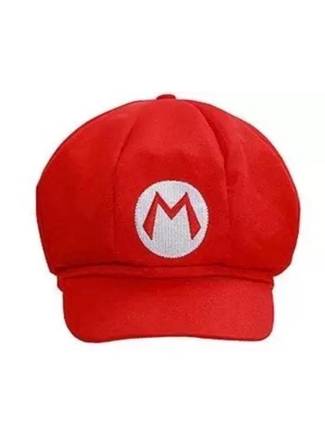 JAYATO Super Mario Hat with Beard and Gloves Cartoon Set - Image 2