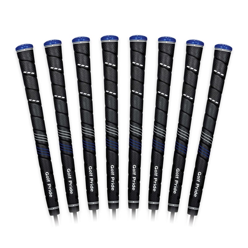 Golf Pride CP2 Wrap Golf Club Grip - Classic Wrap Grip with High-Tack Soft Rubber for Comfort & Control - Less Tension & More Power with Plus4 Technology - Midsize - 8 Pack - Image 1