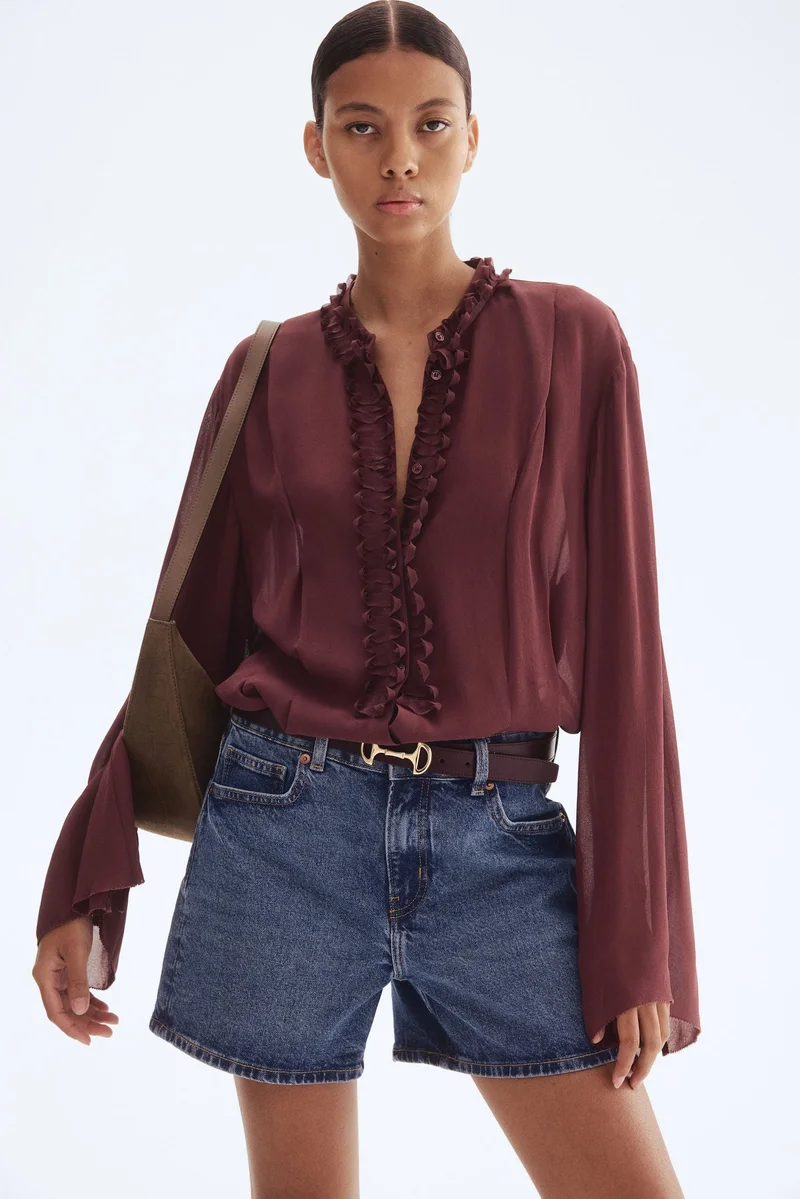 H&M Crêpe blouse