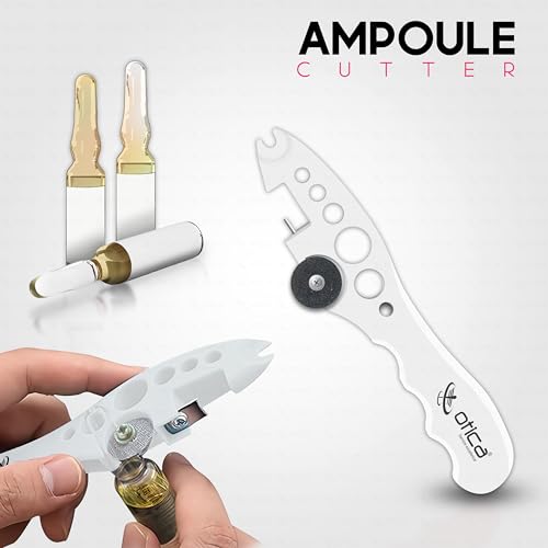 OTICA Ampoule Cutter for Doctors Nurse, Glass Bottle Cap Remover Cutter Ampule Breaker for Hospital and Clinic (White) - Image 3
