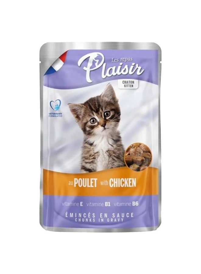 Kitten Chunks Chicken - 100g