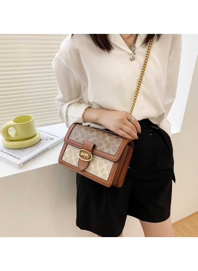 Generic Women's Fashion Retro Shoulder Bag, Ladies Large Capacity Crossbody Bag Sling Bag Side Bag Carry Bag, PU Leather Handbag Tote Bags Clutch Bag Satchel Bag for Daily Commuter/Banquet/Party/Campus  - Image 2