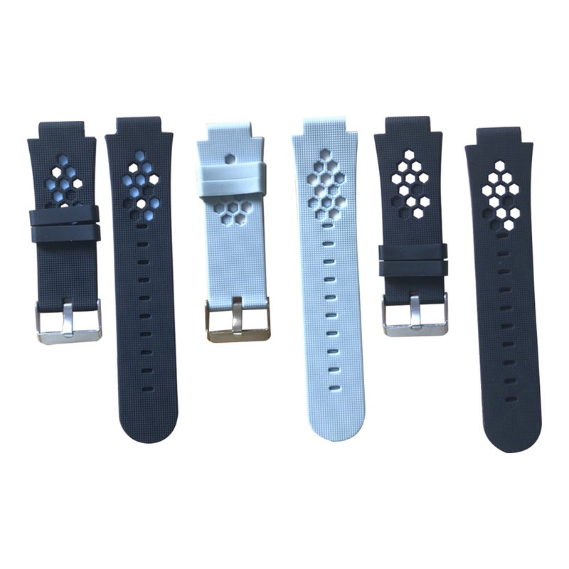 6 Pcs Children Phone Watch Silicone Watchband Watch Strap for Children Kids (Black- - - ) - Image 2