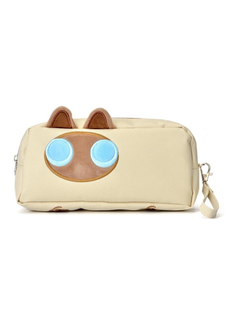 general Large Capacity Pencil Case Black,3D Cat Pencil Pouch Pencil Bag Organiser Office Academy Schools - Image 1