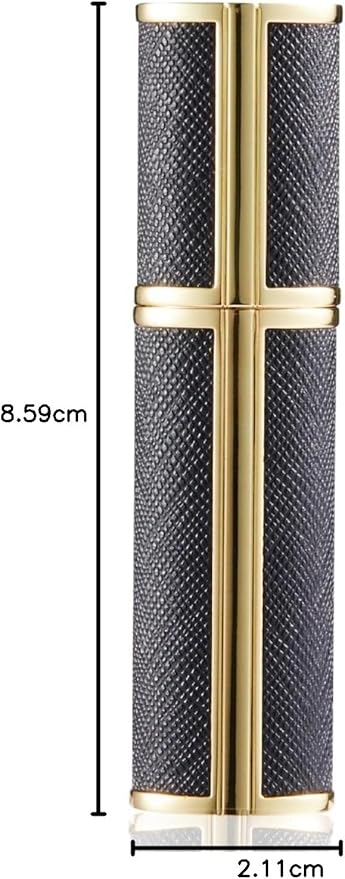 SUBORAWOS 5ML Perfume AtomiserRefillable Perfume Spray BottlesMini Cologne DispenserEmpty Fragrance Spray Bottle for Travel JBBlack