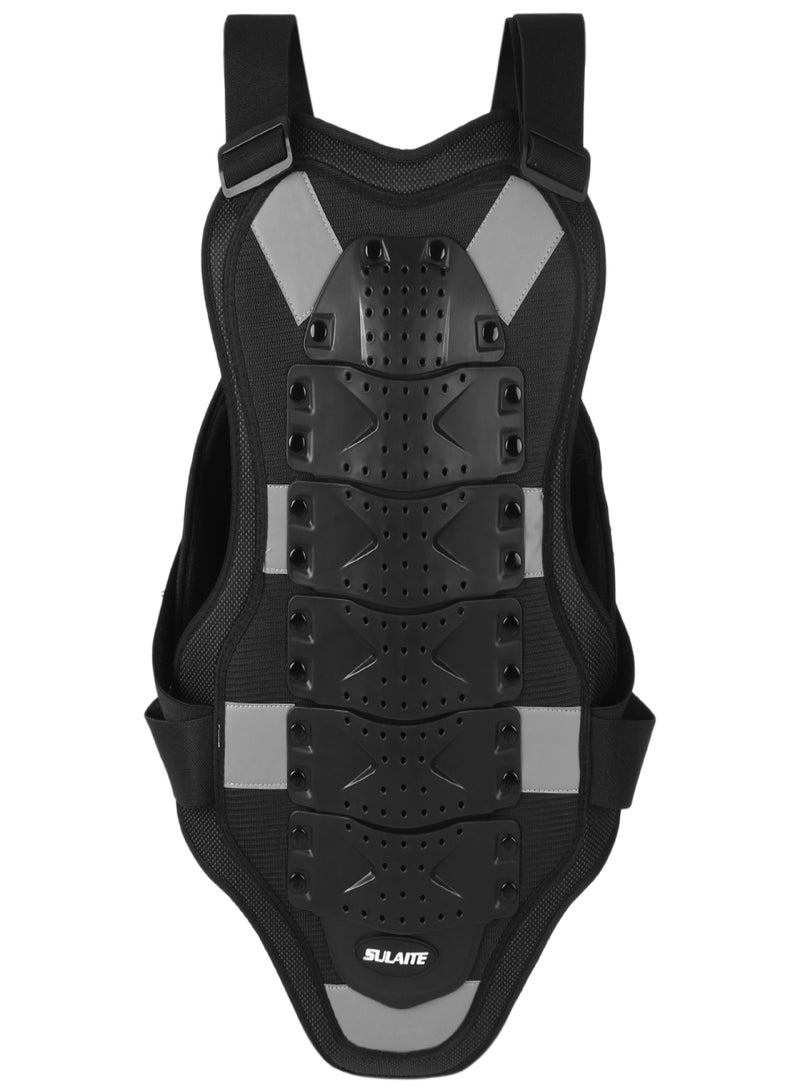 Generic Men Motorcycle Armor Vest Body Chest Spine Back Protector Protective Jacket for Cycling Skating Skiing Skateboarding - Image 3