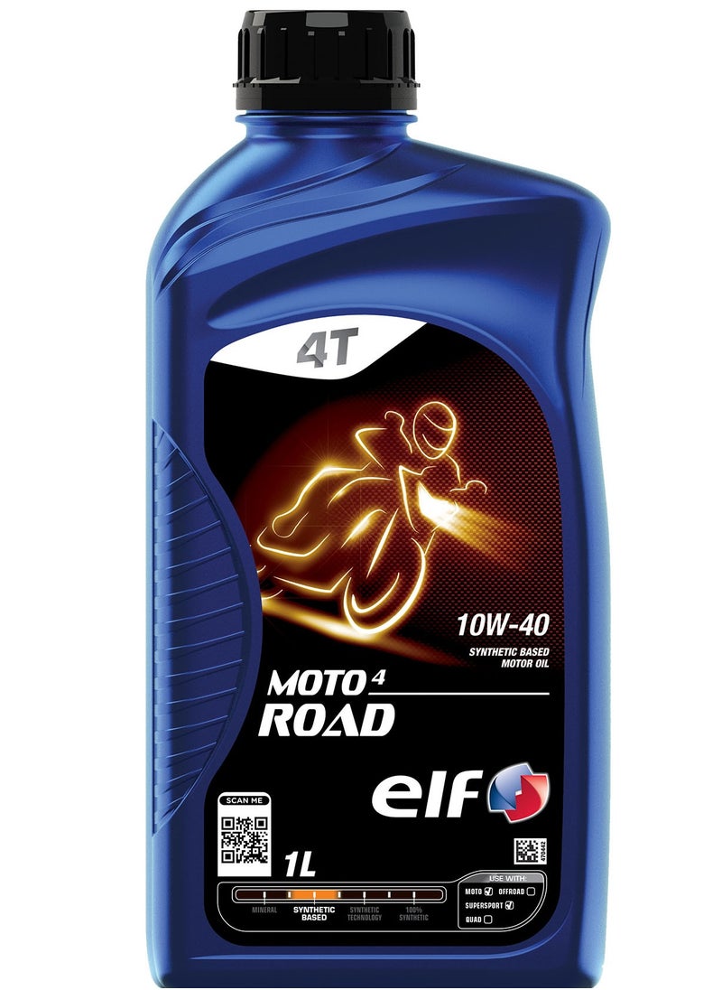 elf MOTO 4T ROAD 10W40  - Image 1