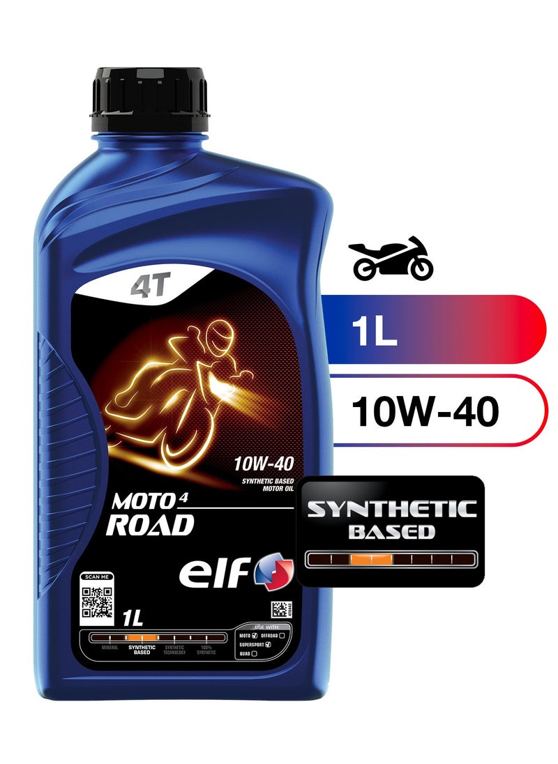 elf MOTO 4T ROAD 10W40  - Image 2