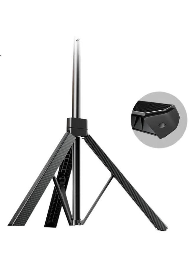 LINGCHEN Camera Stand, Portable Phone Tripod, Outdoor Mini Phone And Mirrorless Camera Gimbal, Vlog Photography, Selfie Stick With Phone Clamp, Handheld Selfie Pole, Desktop Stand - Image 2