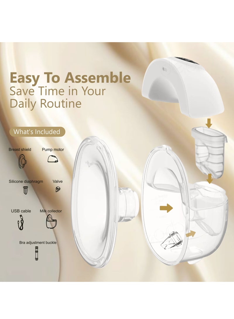 BIRTH Electric Single Wearable Breast Pumps Hands-Free S39 - Image 3