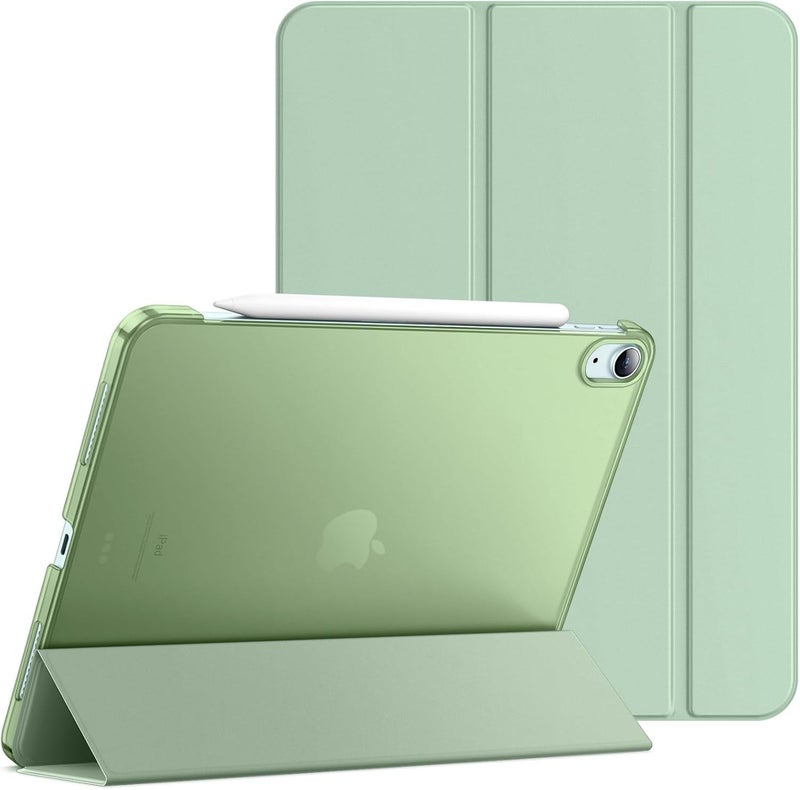 Jetech Case for iPad Air 11-Inch M4/M3/M2 (2026/2025/2024), iPad Air 5/4 (2022/2020 5th/4th Generation 10.9-Inch), Slim Stand Hard Back Shell Cover with Auto Wake/Sleep (Black) - Image 1