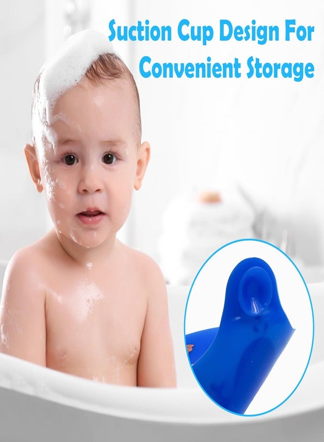 Iensen Silicone Bathtub Drain Stopper with Beach Scenery Print - Universal Tub Plug Cover, Beautiful Coral Reef Design - Ideal Gift for Kids, Tots, Babies (Blue) - Image 3
