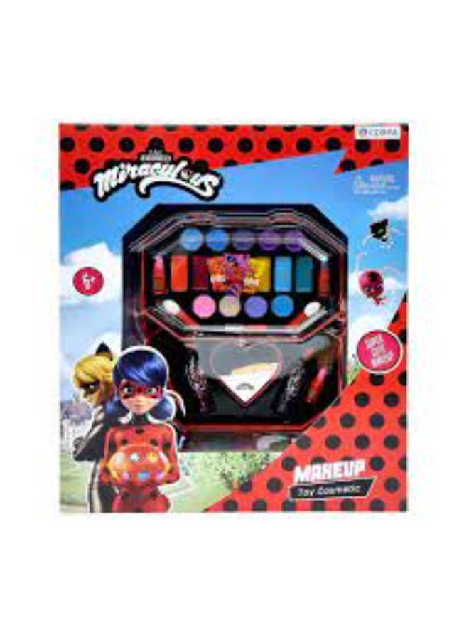 TOH MIRACULOUS 2 DECKS BIG OCTAGONAL COSMETIC CASE 