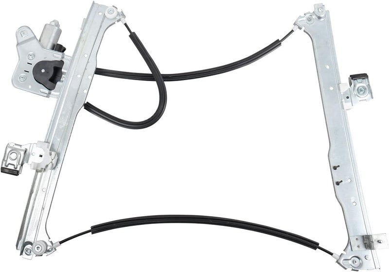 FFFauto 741-579 Rear Right Passengers Side Power Window Regulator with Motor Fits 2001-2007 Chevrolet Avalanche Silverado Suburban/GMC Sierra Yukon XL/Cadillac Escalade EXT ESV - Image 1