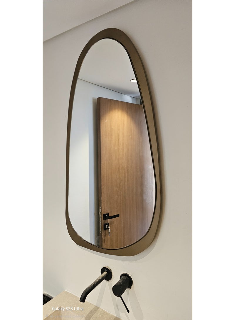 M Furniture - Organic Mirror 87cm x 48cm - Image 2