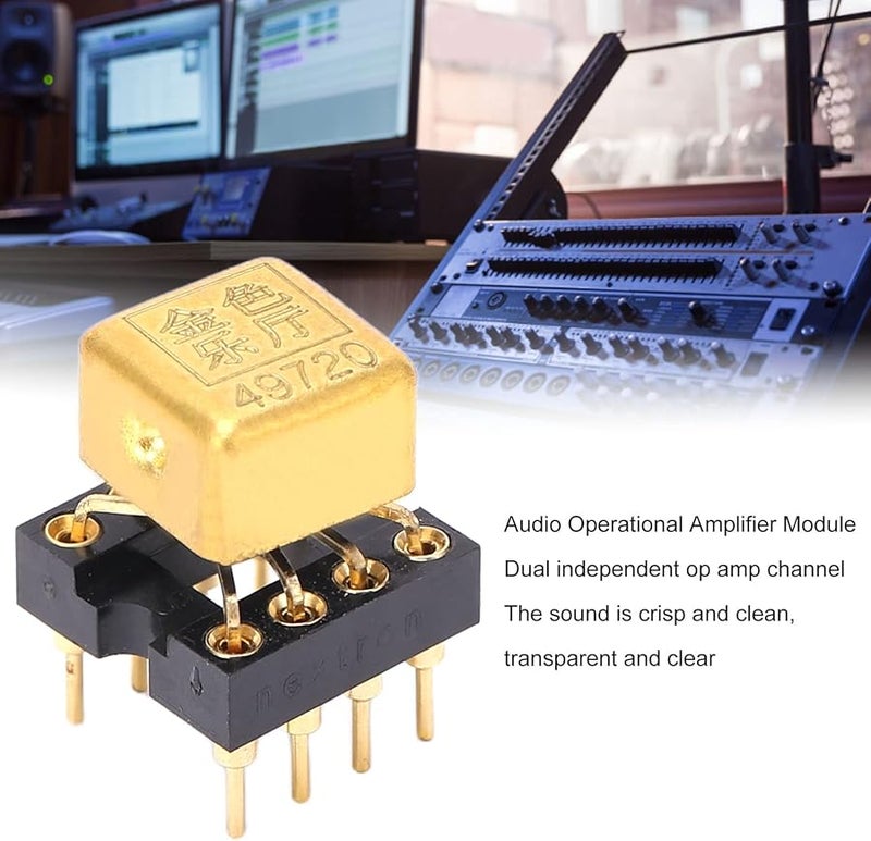 NE5532 Op Amp Amplifier Module HIFI Dual Channel Audio Preamplifier Board - Image 3