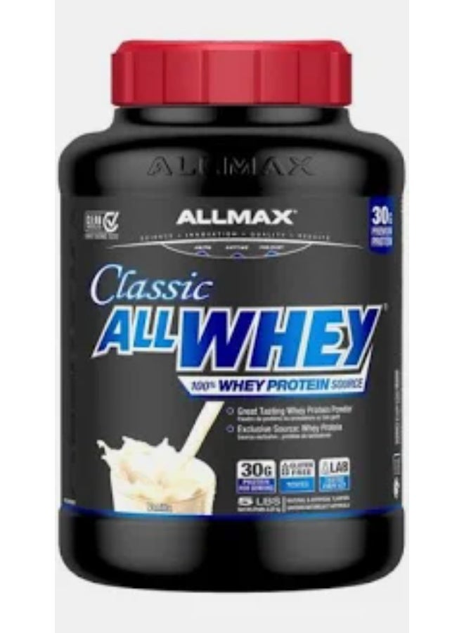 ALLMAX CLASSIC ALLWHEY 5 LB VANILLA