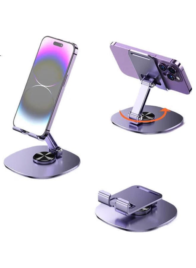 Jplayer Tablet Stand, Ipad Desktop Phone Holder, 360° Multifunctional Rotating Folding Lazy Support Stand, For Gaming, Online Classes, Drawing, Metal - Image 3