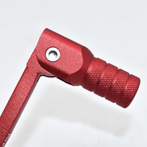 PPR PIT PRO RACING CNC Aluminum Gear Shifter Lever, Foldable Gear Shift Lever Fit for 50cc 110cc 250cc CRF50 XR50 XR CRF Dirt Pit Monkey Bike Motorcycle ATV Quad Accessory Red - Image 5