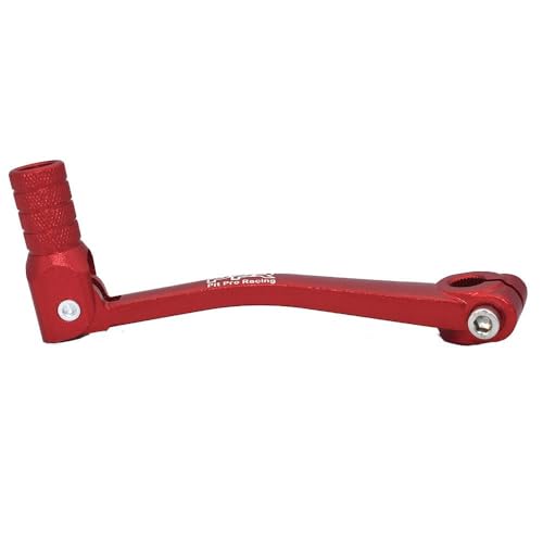 PPR PIT PRO RACING CNC Aluminum Gear Shifter Lever, Foldable Gear Shift Lever Fit for 50cc 110cc 250cc CRF50 XR50 XR CRF Dirt Pit Monkey Bike Motorcycle ATV Quad Accessory Red - Image 4