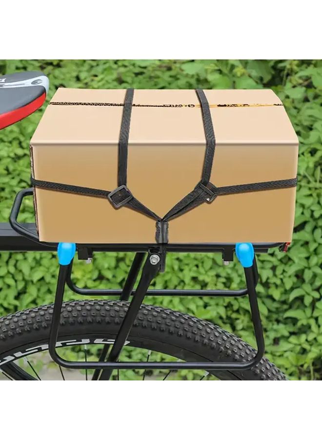 2pcs 90cm Heavy Duty Motorcycle Scooter Luggage Straps 4 in 1 Locking Hooks - Image 5