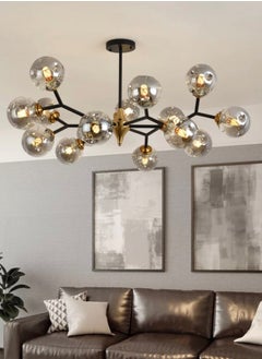 Chandelier Modern Smoky