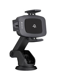 devia DEVIA EA195 Navigation Magnetic Wireless Charger Car Mount - Black  - Image 2