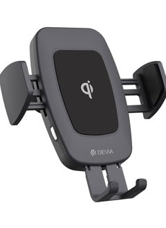 devia DEVIA EA195 Navigation Magnetic Wireless Charger Car Mount - Black  - Image 4
