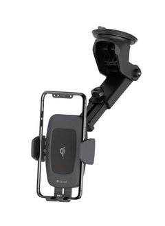 devia DEVIA EA195 Navigation Magnetic Wireless Charger Car Mount - Black  - Image 5