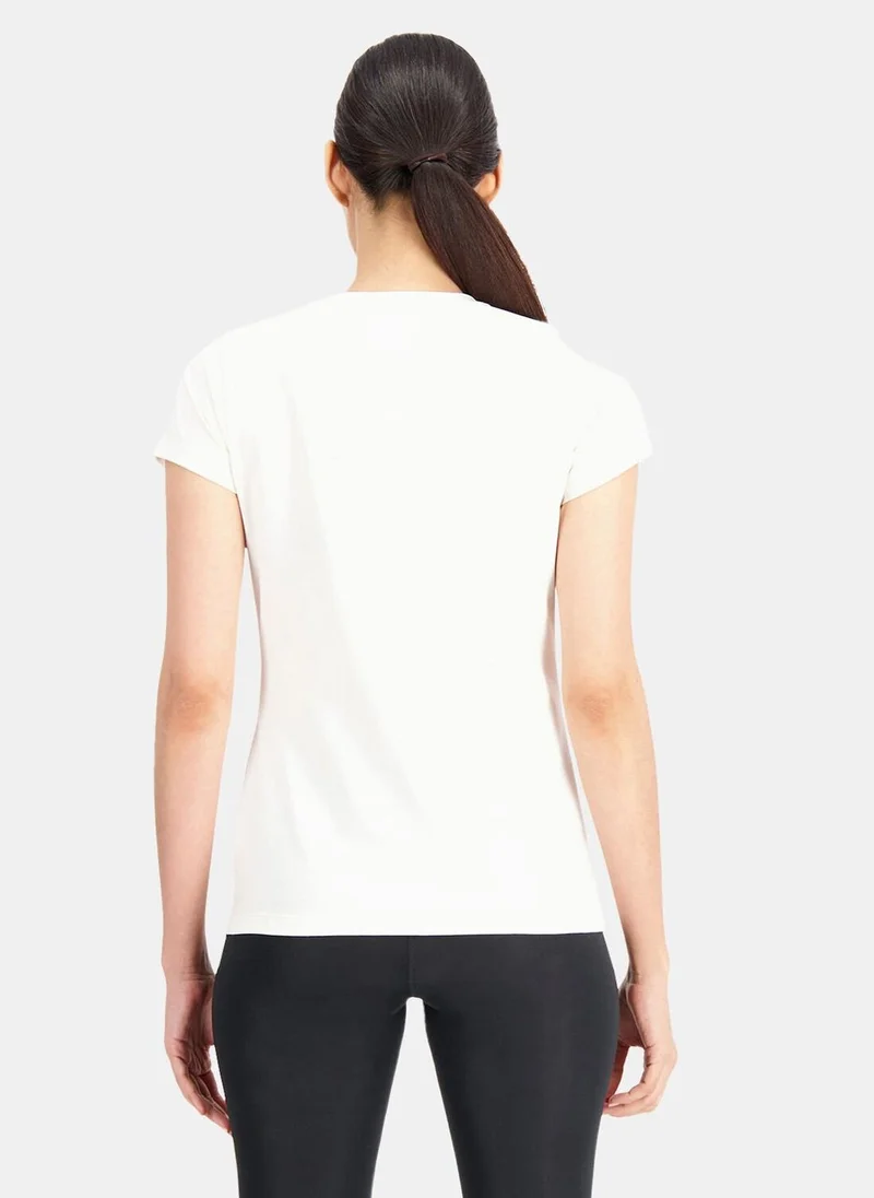 New Balance Women's Essentials Stacked Logo T-Shirt