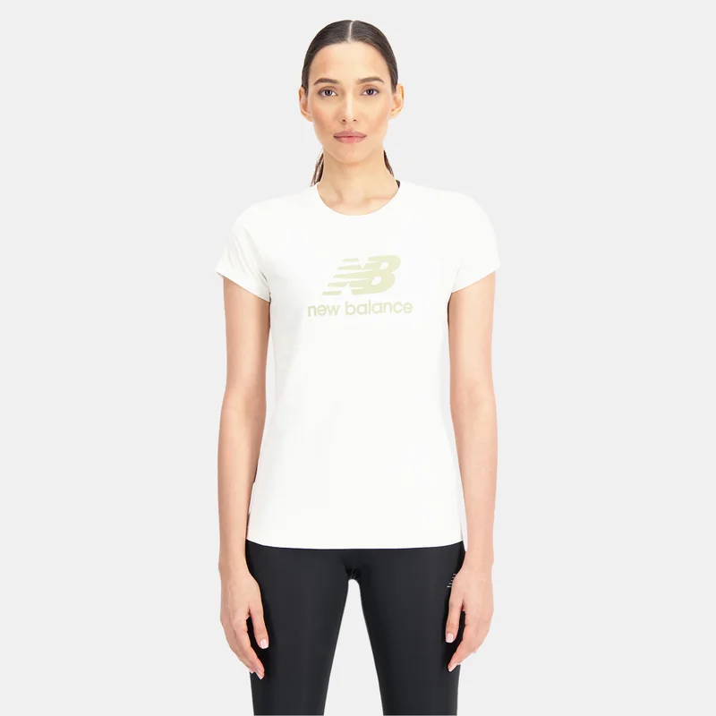 New Balance Women's Essentials Stacked Logo T-Shirt