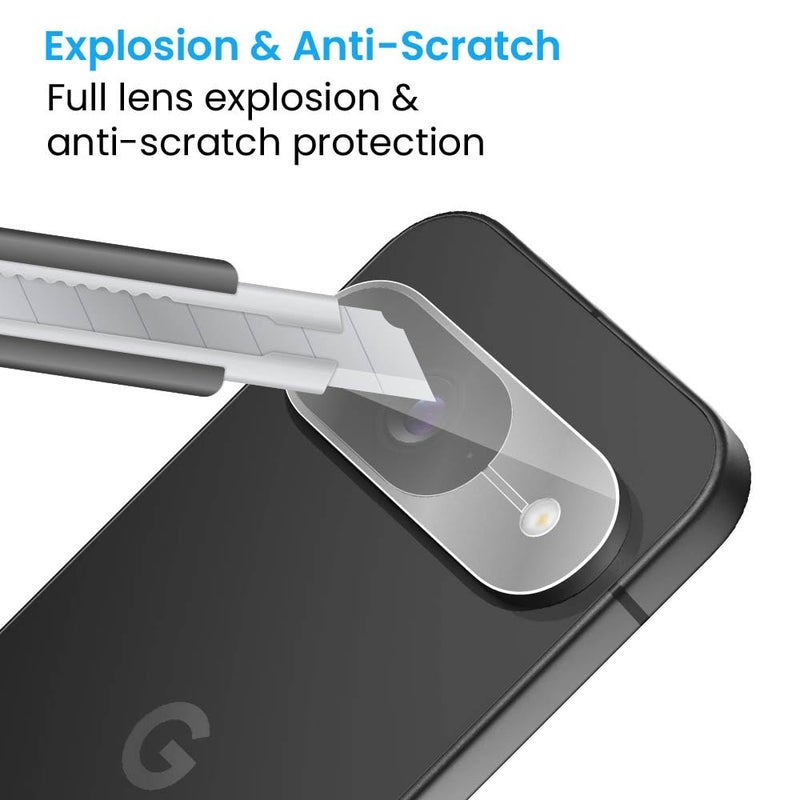 FIRST MART Premium Camera Lens Protection For Google Pixel 9 5G (6.3 Inches) With Edge-to-Edge Protector Coverage and Installation Kit |Crystal Clear, Pack of 1 - Image 3