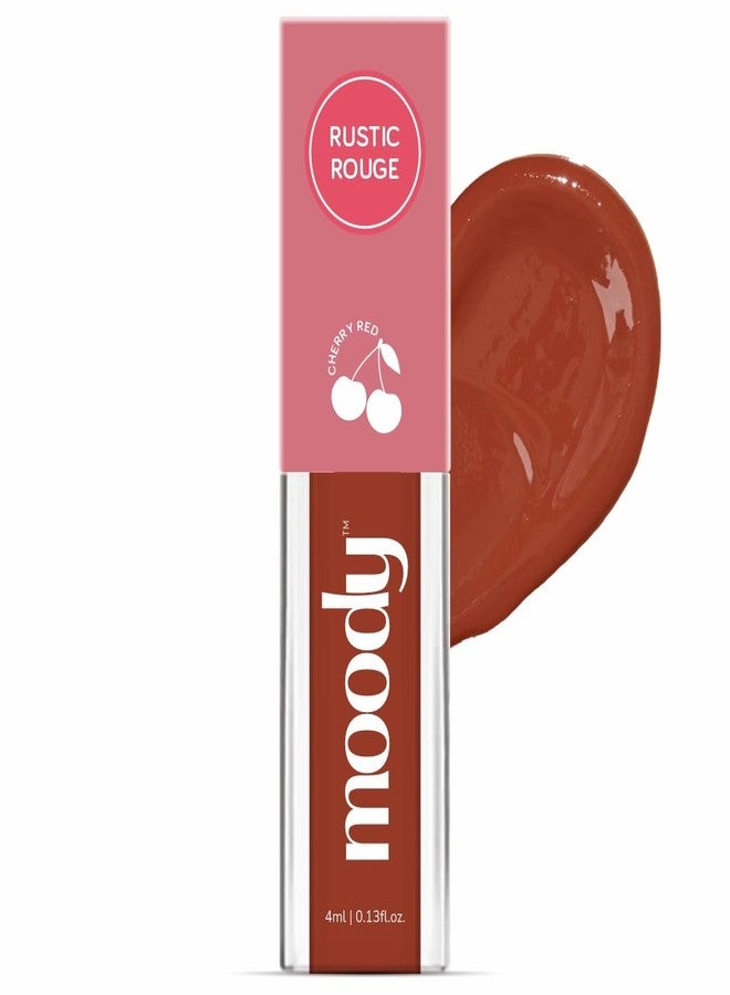 Moody Drip Matte Liquid Lipstick -Blossom Burst, with Jojoba Seed Oil & Vitamin E | Transferproof, Long Lasting & Vibrant Lip Colors That Last Upto 12 Hours | Paraben Free Lip Tint, 4ml - Image 1