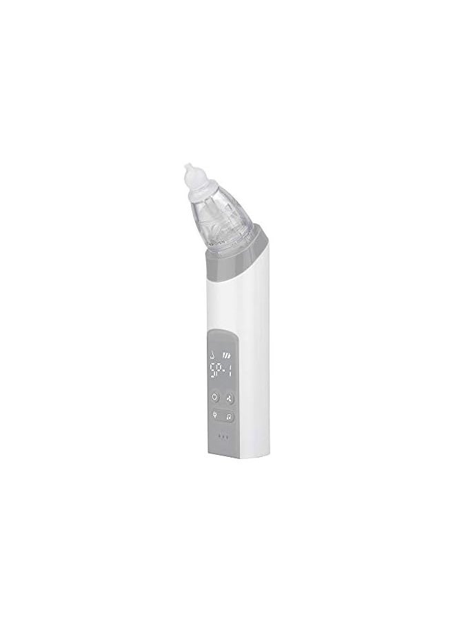 Generic Nasal Aspirator,  Baby Nasal Aspirator Electric Nose Suction Nose Cleaner with 3 Silicone Tips & Suction Strengths Built-in Flashlight and Music  - Image 1