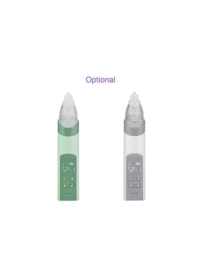 Generic - Nasal Aspirator,  Baby Nasal Aspirator Electric Nose Suction Nose Cleaner with 3 Silicone Tips & Suction Strengths Built-in Flashlight and Music - Image 1