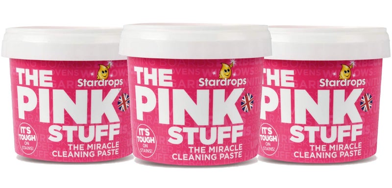 Stardrops - The Pink Stuff - The Miracle Cleaning Paste 3-Pack Bundle (3 Cleaning Paste) - Image 1