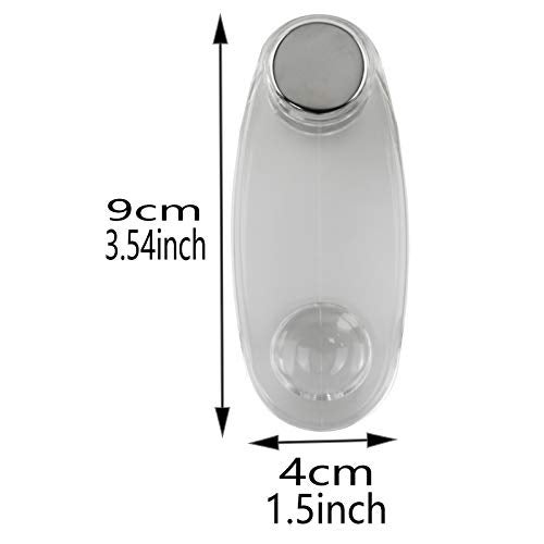 AXLIZER 2PCS Blinds Accessories Cord Weight Plastic Window Shutter Clear Plastic Safety Handle for Blinds, Vertical Venetian Blind Tensioner - Image 3