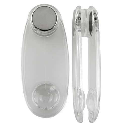 AXLIZER 2PCS Blinds Accessories Cord Weight Plastic Window Shutter Clear Plastic Safety Handle for Blinds, Vertical Venetian Blind Tensioner - Image 1
