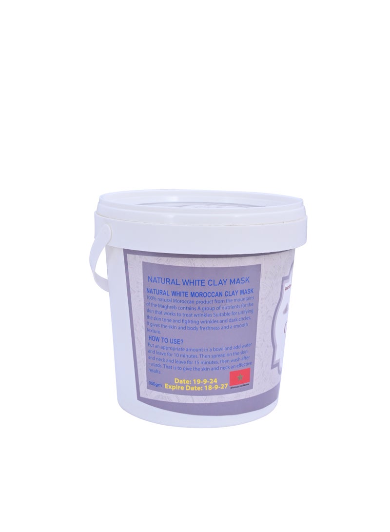 active max Moroccan Powder Clay Mask White Natural - Image 2